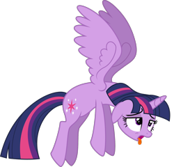 Size: 1560x1500 | Tagged: safe, artist:masem, imported from derpibooru, twilight sparkle, alicorn, pony, castle sweet castle, .ai available, female, flying, mare, simple background, solo, tired, transparent background, twilight sparkle (alicorn), vector