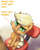 Size: 2400x3000 | Tagged: dead source, safe, artist:captainpudgemuffin, imported from derpibooru, applejack, earth pony, pony, applecat, behaving like a cat, chair, cute, female, fluffy, frown, glare, jackabetes, looking at you, mare, office chair, raised eyebrow, solo