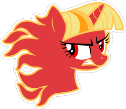 Size: 1249x1074 | Tagged: safe, artist:lyraheartstrngs, imported from derpibooru, twilight sparkle, calgary flames, hockey, logo, logo parody, nhl