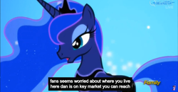 Size: 1600x830 | Tagged: safe, imported from derpibooru, screencap, princess luna, bloom and gloom, dream walker luna, female, meme, solo, youtube caption