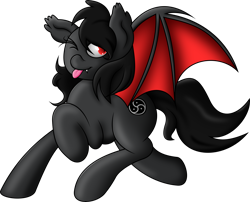 Size: 7421x6000 | Tagged: safe, artist:dasprid, artist:perrydotto, imported from derpibooru, oc, oc only, oc:qetesh, bat pony, pony, absurd resolution, simple background, transparent background, vector