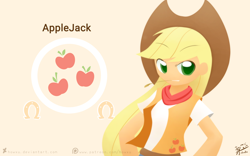 Size: 2520x1575 | Tagged: safe, artist:howxu, imported from derpibooru, applejack, human, female, humanized, solo