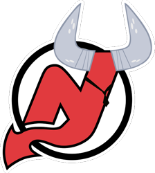 Size: 578x645 | Tagged: safe, artist:lyraheartstrngs, imported from derpibooru, iron will, hockey, logo, logo parody, new jersey devils, nhl