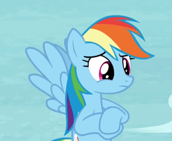 Size: 1167x955 | Tagged: safe, imported from derpibooru, screencap, rainbow dash, pegasus, pony, tanks for the memories, cute, dashabetes, female, flying, mare, solo