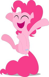 Size: 1207x1871 | Tagged: safe, artist:zacatron94, imported from derpibooru, pinkie pie, earth pony, pony, female, mare, simple background, solo, transparent background