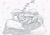 Size: 1176x812 | Tagged: safe, artist:xieril, imported from derpibooru, rainbow dash, female, monochrome, sleeping, solo, zzz