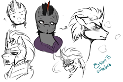 Size: 2160x1440 | Tagged: safe, artist:onion-eyed-goat, imported from derpibooru, king sombra, male, solo