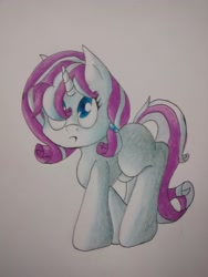 Size: 1944x2592 | Tagged: safe, artist:acespade777, imported from derpibooru, cute, filly, original art, traditional art