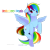 Size: 1000x1000 | Tagged: safe, artist:bubblestea, imported from derpibooru, rainbow dash, female, solo