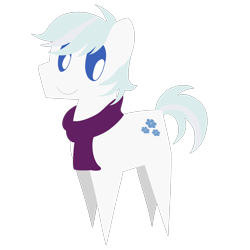 Size: 2000x2000 | Tagged: safe, artist:dragonfoorm, imported from derpibooru, double diamond, the cutie map, clothes, cute, double dawwmond, male, pointy ponies, scarf, simple background, solo, transparent background