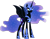 Size: 2065x1619 | Tagged: safe, artist:sketchmcreations, imported from derpibooru, nightmare moon, princess twilight sparkle (episode), female, inkscape, simple background, solo, spread wings, transparent background, vector