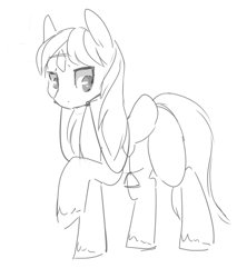 Size: 592x695 | Tagged: artist needed, safe, imported from derpibooru, agro, bridle, monochrome, reins, saddle, shadow of the colossus