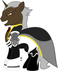 Size: 7341x9015 | Tagged: safe, artist:agryx, imported from derpibooru, absurd resolution, ansem seeker of darkness, disney, heartless, kingdom hearts, ponified, xehanort