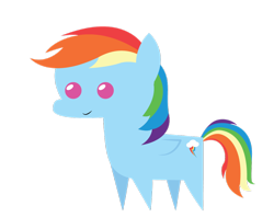 Size: 1006x795 | Tagged: safe, artist:liracrown, imported from derpibooru, rainbow dash, pegasus, pony, female, mare, pointy ponies, simple background, smiling, solo, transparent background