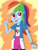 Size: 500x666 | Tagged: safe, artist:raricane, imported from derpibooru, rainbow dash, equestria girls, female, solo