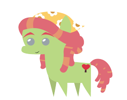 Size: 1192x942 | Tagged: safe, artist:liracrown, imported from derpibooru, tree hugger, make new friends but keep discord, bandana, eyebrows, female, pointy ponies, simple background, solo, transparent background