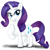 Size: 512x512 | Tagged: safe, artist:remyroez, imported from derpibooru, rarity, female, solo