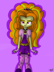 Size: 720x950 | Tagged: safe, artist:sketchydesign78, imported from derpibooru, adagio dazzle, equestria girls, rainbow rocks, female, humanized, solo