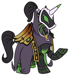 Size: 600x600 | Tagged: safe, artist:jazzlasterboris, imported from derpibooru, pony, dota 2, magic, ponified, rubick, simple background, solo, transparent background, video game