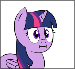 Size: 1252x1149 | Tagged: safe, artist:zomgitsalaura, imported from derpibooru, twilight sparkle, alicorn, pony, make new friends but keep discord, :i, female, mare, simple background, solo, transparent background, twilight sparkle (alicorn), we bought two cakes
