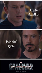 Size: 423x734 | Tagged: safe, imported from derpibooru, spoiler:comic, spoiler:comic30, captain america, captain america: civil war, exploitable meme, image macro, iron man, marvel, marvel cinematic universe, marvel civil war, meme, tony stark