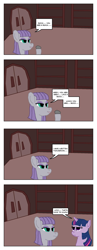 Size: 2550x6598 | Tagged: safe, artist:pinkamenaea, imported from derpibooru, boulder (pet), maud pie, twilight sparkle, boulder (g4), comic, rock poetry, scene interpretation, unamused