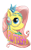 Size: 3153x5064 | Tagged: safe, artist:galwin, imported from derpibooru, fluttershy, ear piercing, earring, female, jewelry, modern art, necklace, nouveau, pearl necklace, piercing, solo