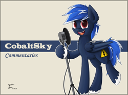 Size: 1570x1170 | Tagged: safe, artist:thunder chaser, imported from derpibooru, oc, oc only, oc:cobaltsky, solo