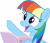 Size: 5524x4739 | Tagged: safe, artist:shutterflyeqd, imported from derpibooru, rainbow dash, the lost treasure of griffonstone, absurd resolution, cute, dashabetes, female, manebow sparkle, simple background, solo, transparent background, vector