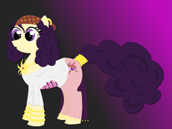 Size: 2273x1713 | Tagged: safe, artist:doodlesbychangelings, imported from derpibooru, oc, oc only, oc:fortune's future, solo