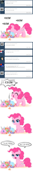 Size: 500x2620 | Tagged: safe, artist:apzzang, edit, imported from derpibooru, pinkie pie, ask-grow-pinkie, candy, cute, filly pinkie pie, nom, tumblr