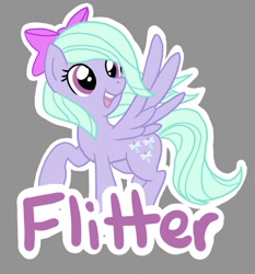 Size: 1195x1280 | Tagged: safe, artist:velocityraptor, imported from derpibooru, flitter, pegasus, pony, female, smiling, solo, spread wings