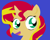 Size: 580x462 | Tagged: safe, artist:ponliestar, imported from derpibooru, sunset shimmer, pony, unicorn, happy, ms paint