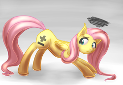 Size: 1152x800 | Tagged: safe, artist:countaile, imported from derpibooru, fluttershy, alternate cutie mark, confused, female, math, solo, ±