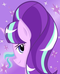 Size: 1280x1576 | Tagged: safe, artist:toughbluff, imported from derpibooru, part of a set, starlight glimmer, pony, unicorn, avatar, female, looking at you, mare, portrait, solo