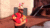 Size: 480x270 | Tagged: dead source, safe, artist:gizkafreechman, imported from derpibooru, apple bloom, earth pony, human, pony, 3d, adorabloom, animated, cute, engineer, female, gif, gmod, hat, male, poking, ponies riding humans, pony hat, prone, riding, smiling, team fortress 2, youtube link