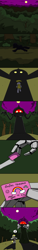 Size: 721x4742 | Tagged: safe, artist:trackpad mcderp, imported from derpibooru, derpy hooves, pegasus, pony, comic, female, flatwoods monster, forest, mare, night