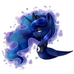 Size: 1000x1000 | Tagged: safe, artist:peaceouttopizza23, imported from derpibooru, princess luna, female, simple background, solo, transparent background