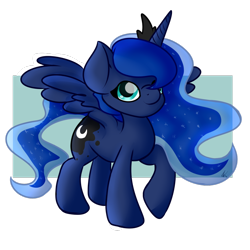 Size: 1024x1024 | Tagged: safe, artist:lunartails, imported from derpibooru, princess luna, female, solo