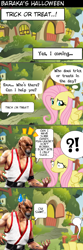 Size: 400x1200 | Tagged: safe, imported from derpibooru, fluttershy, pegasus, pony, baraka, comic, crossover, mortal kombat, mortal kombat 2, mortal kombat trilogy, tarkatan