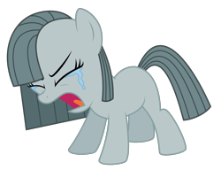 Size: 2544x1952 | Tagged: safe, artist:reitanna-seishin, imported from derpibooru, marble pie, pony, crying, female, filly, solo, yelling