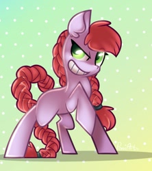 Size: 843x948 | Tagged: safe, imported from derpibooru, oc, oc only, oc:crab apple, braid