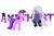 Size: 2400x1600 | Tagged: safe, artist:mofetafrombrooklyn, imported from derpibooru, amethyst star, sparkler, pony, unicorn, amethyst, amethyst (steven universe), cartoon network, crossover, duo, gem, gem (race), namesake, quartz, steven universe