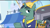 Size: 960x540 | Tagged: safe, imported from derpibooru, screencap, constructicorn, public works pony, pony, unicorn, princess spike (episode), construction pony, discovery family logo, hard hat, hat, pencil, sassy, stubble, toolbelt