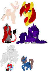 Size: 1101x1600 | Tagged: safe, artist:tomocreations, imported from derpibooru, oc, oc only, alicorn, pony, unicorn, female, looking at you, mare, request