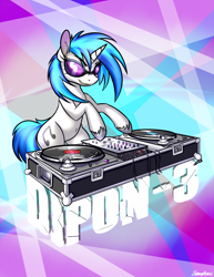 Size: 5104x6608 | Tagged: safe, artist:strachattack, imported from derpibooru, dj pon-3, vinyl scratch, absurd resolution, female, solo, unshorn fetlocks