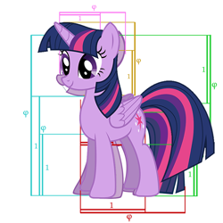 Size: 800x800 | Tagged: safe, imported from derpibooru, twilight sparkle, alicorn, pony, alicorn drama, drama, drama bait, female, golden ratio, mare, twilight sparkle (alicorn)