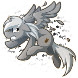 Size: 894x894 | Tagged: safe, artist:wingedwolf94, imported from derpibooru, oc, oc only, oc:ryo disk, alicorn, pony, flying, simple background, transparent background