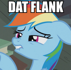 Size: 507x500 | Tagged: safe, imported from derpibooru, screencap, rainbow dash, dat ass, dat butt, female, image macro, meme, solo