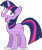 Size: 3996x4741 | Tagged: safe, artist:tomfraggle, imported from derpibooru, part of a set, twilight sparkle, pony, derp, faic, female, hoers, i didn't listen, simple background, solo, transparent background, vector